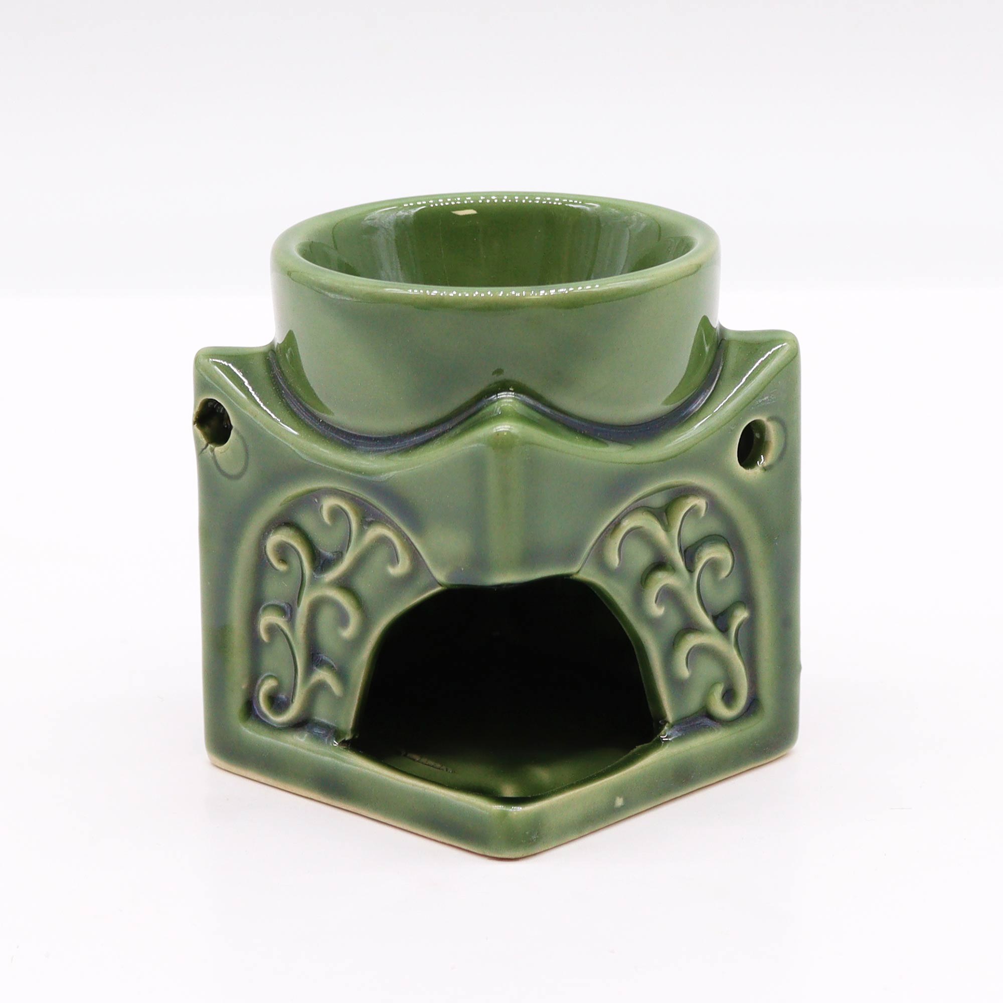 Quemador aromático Buda Jade Oscuro - Imagen 3