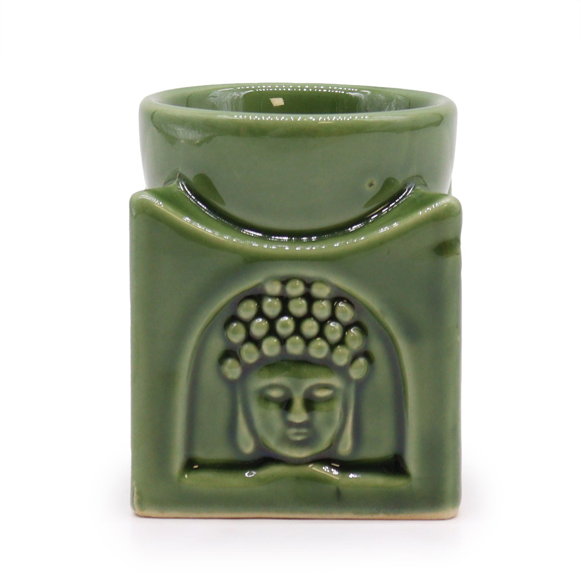 Quemador aromático Buda Jade Oscuro