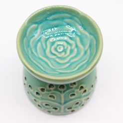 Quemador aromático cerámico Árbol de la vida – Azul - Imagen 3