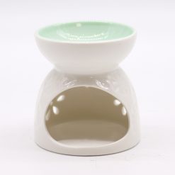 Alternative view of Quemador aromático clásico floral – Azul