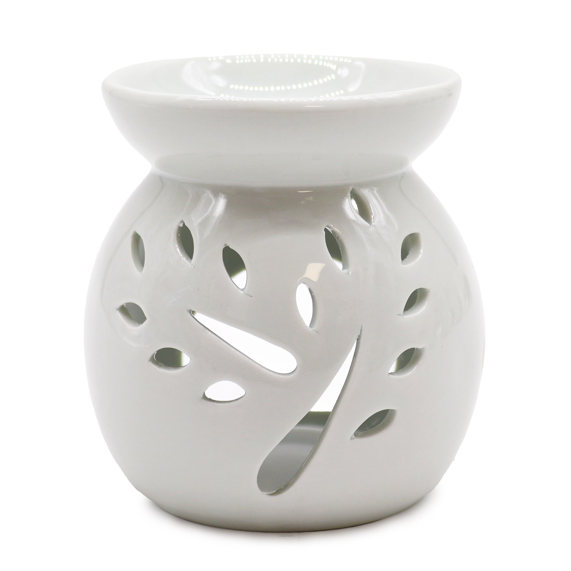 Quemador aromático Silueta de Árbol grande