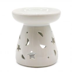 Quemador aromático clásico grande – Luna y estrellas