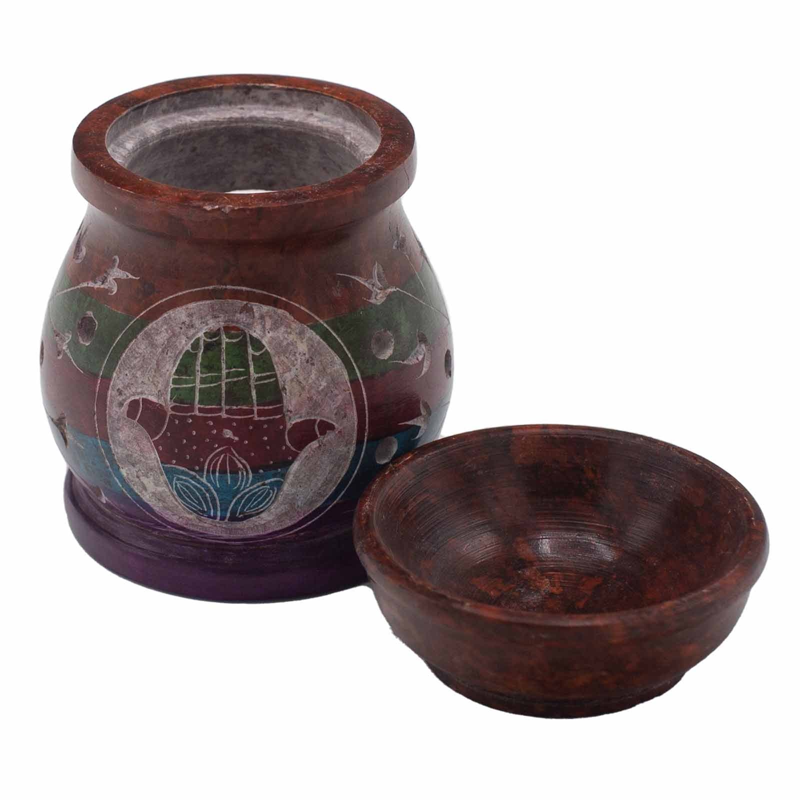 Quemador aromático Hamsa Multicolor - Imagen 2