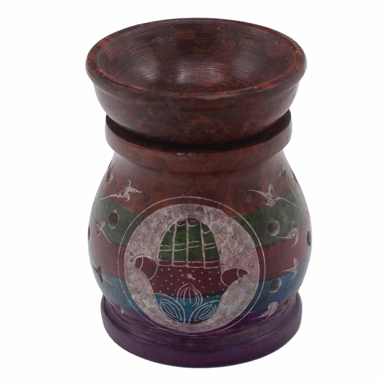 Quemador aromático Hamsa Multicolor
