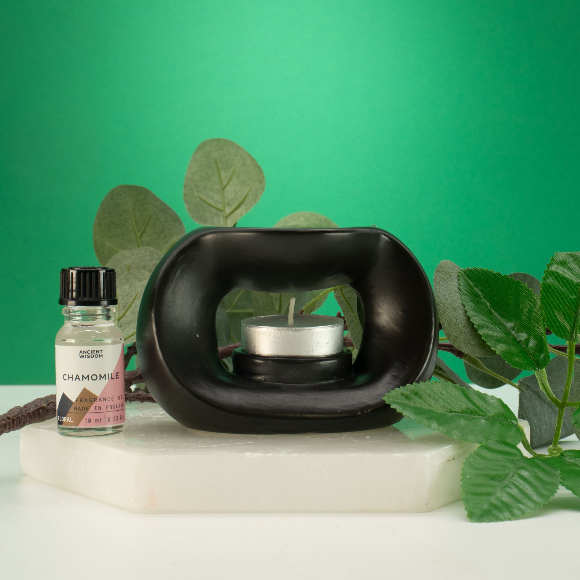 Quemador aromático Zen Negro - Imagen 3