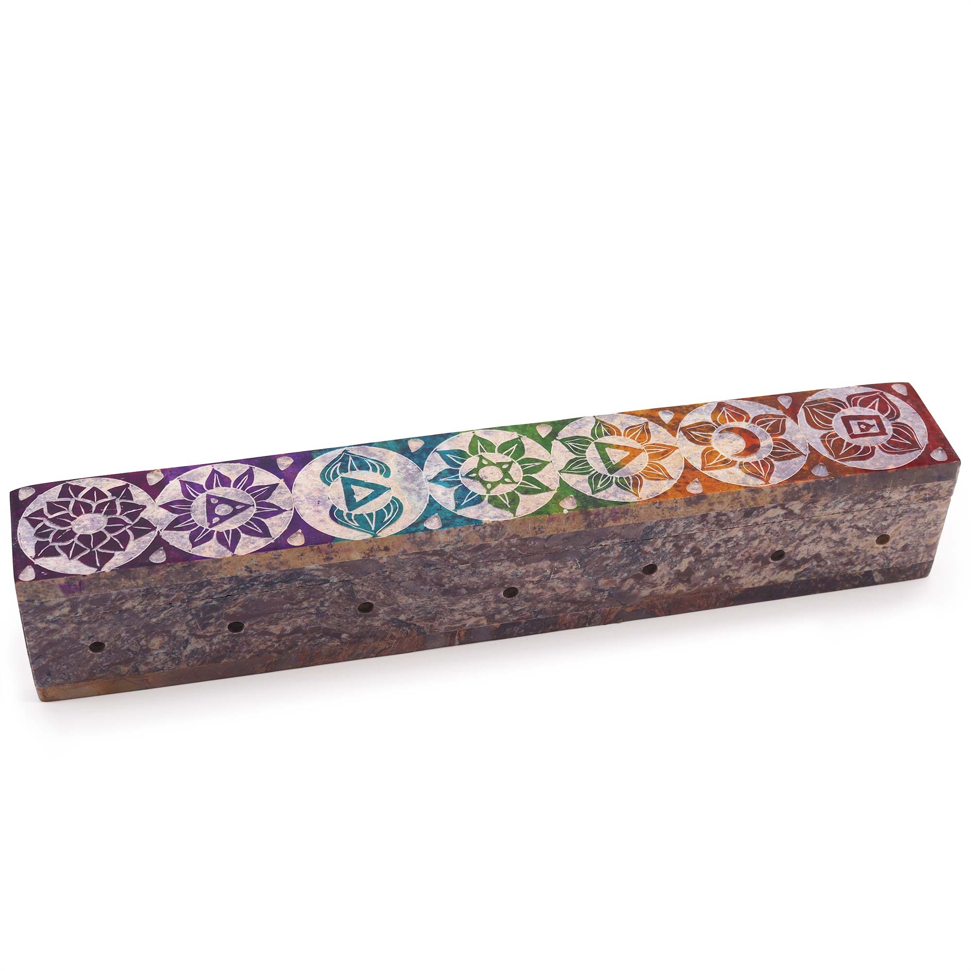 Quemador de incienso Cofre 7 Chakras