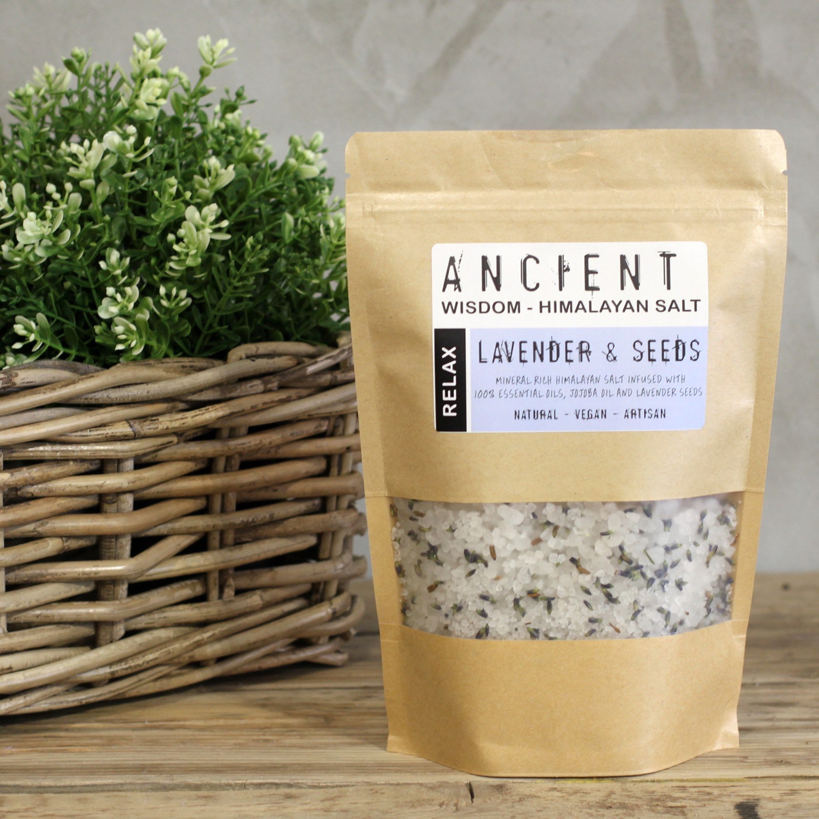 Sales de baño del Himalaya Relajación (Relax) – lavanda y jojoba - Imagen 2