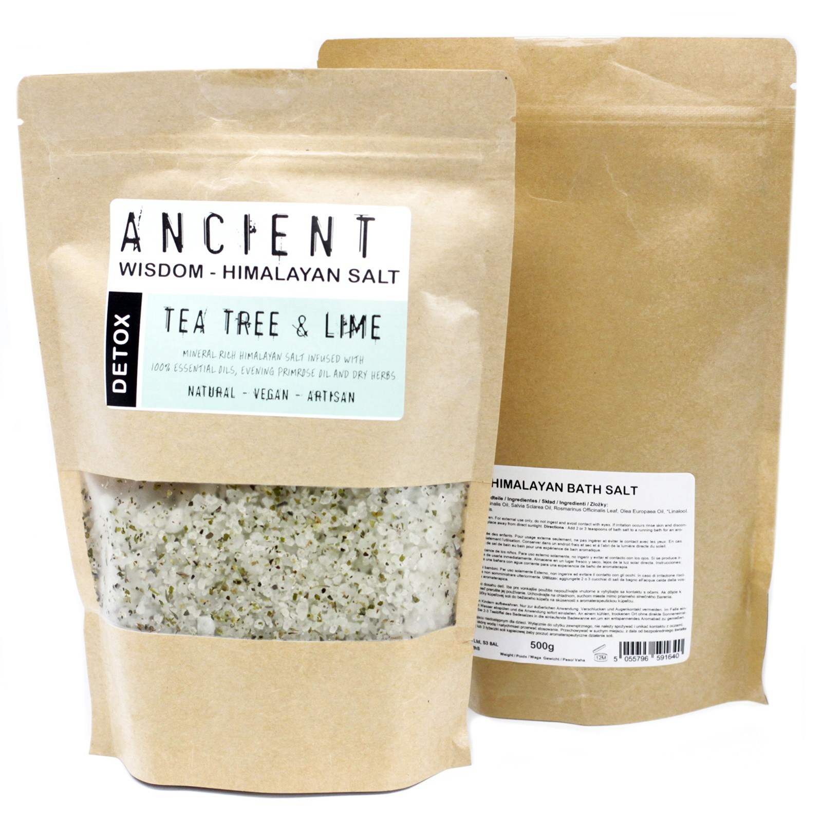 Sales de baño del Himalaya Renovación (Detox) – árbol de té y lima