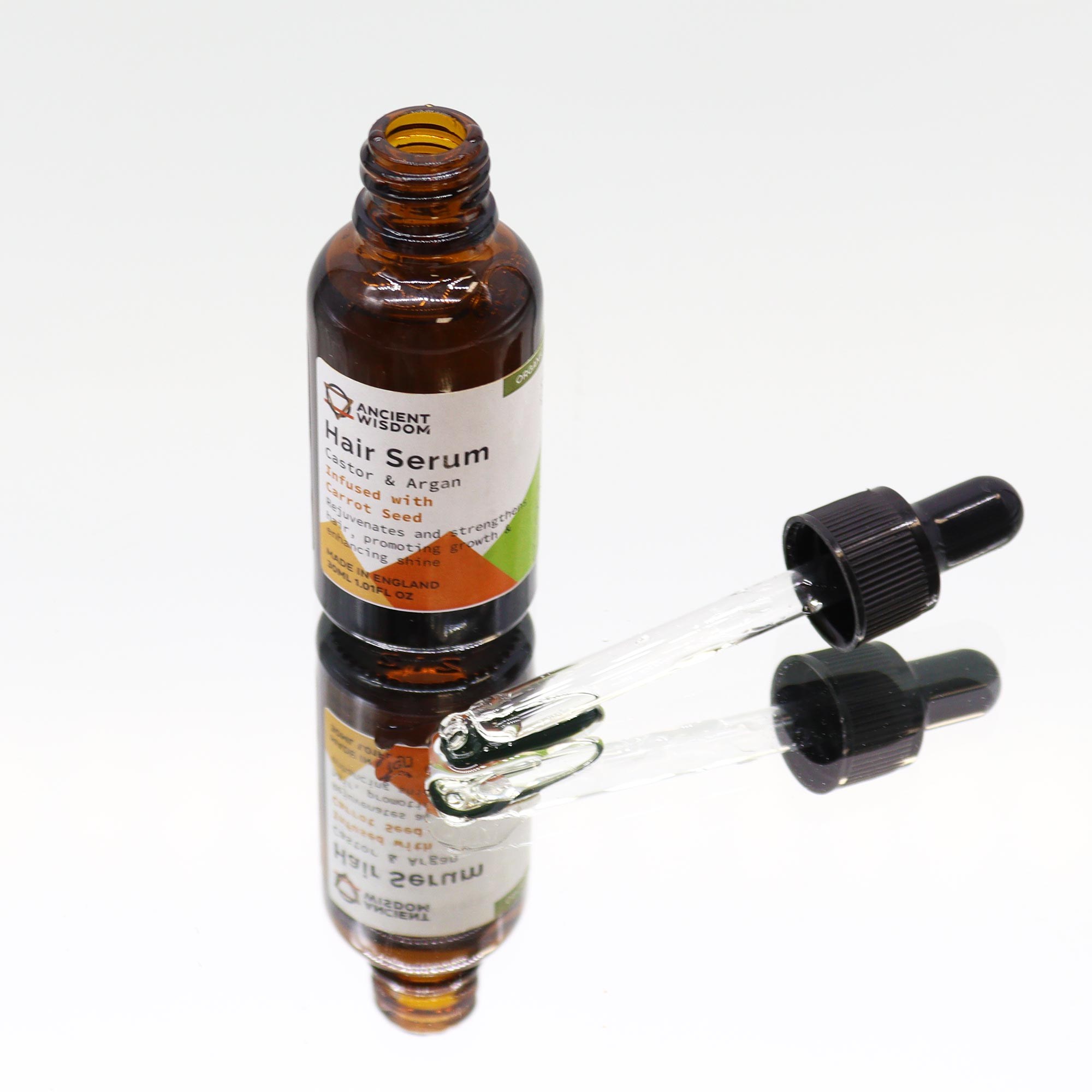 Sérum capilar orgánico de semilla de zanahoria - Imagen 2