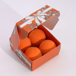 Alternative view of Set de 4 bombas de baño de naranja y limón con vitamina C