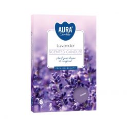 Alternative view of Set de 6 velas de té perfumadas – Lavanda