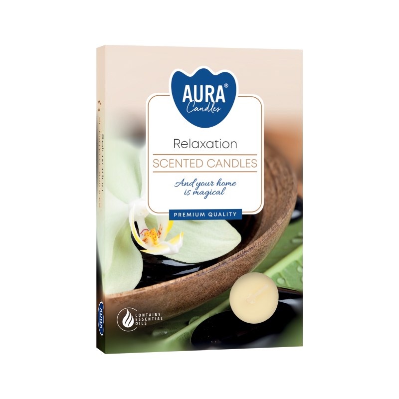 Set de 6 velas de té perfumadas – Relajación - Imagen 2
