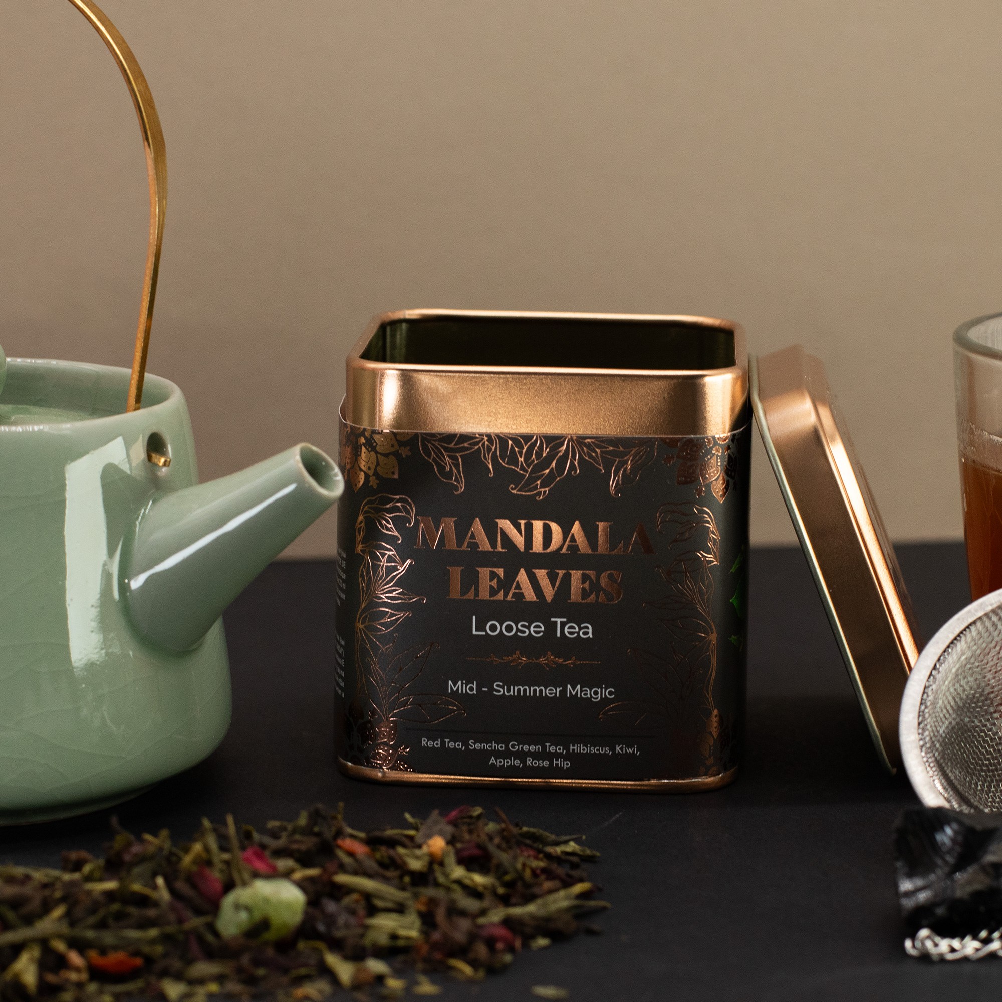 Té rojo y verde Magia de Verano con frutas - Imagen 3