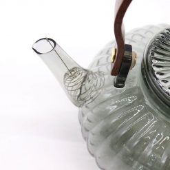 Tetera de vidrio Carbón Nacarado con infusor – 950 ml - Imagen 3
