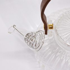 Tetera de vidrio Perla Acanalada con infusor – 850 ml - Imagen 3