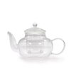 Tetera de vidrio Perla Redonda con infusor – 400 ml