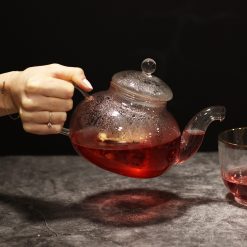 Alternative view of Tetera de vidrio Perla Redonda con infusor – 800 ml