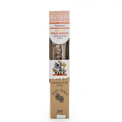 Varillas de resina dorada – Palo Santo
