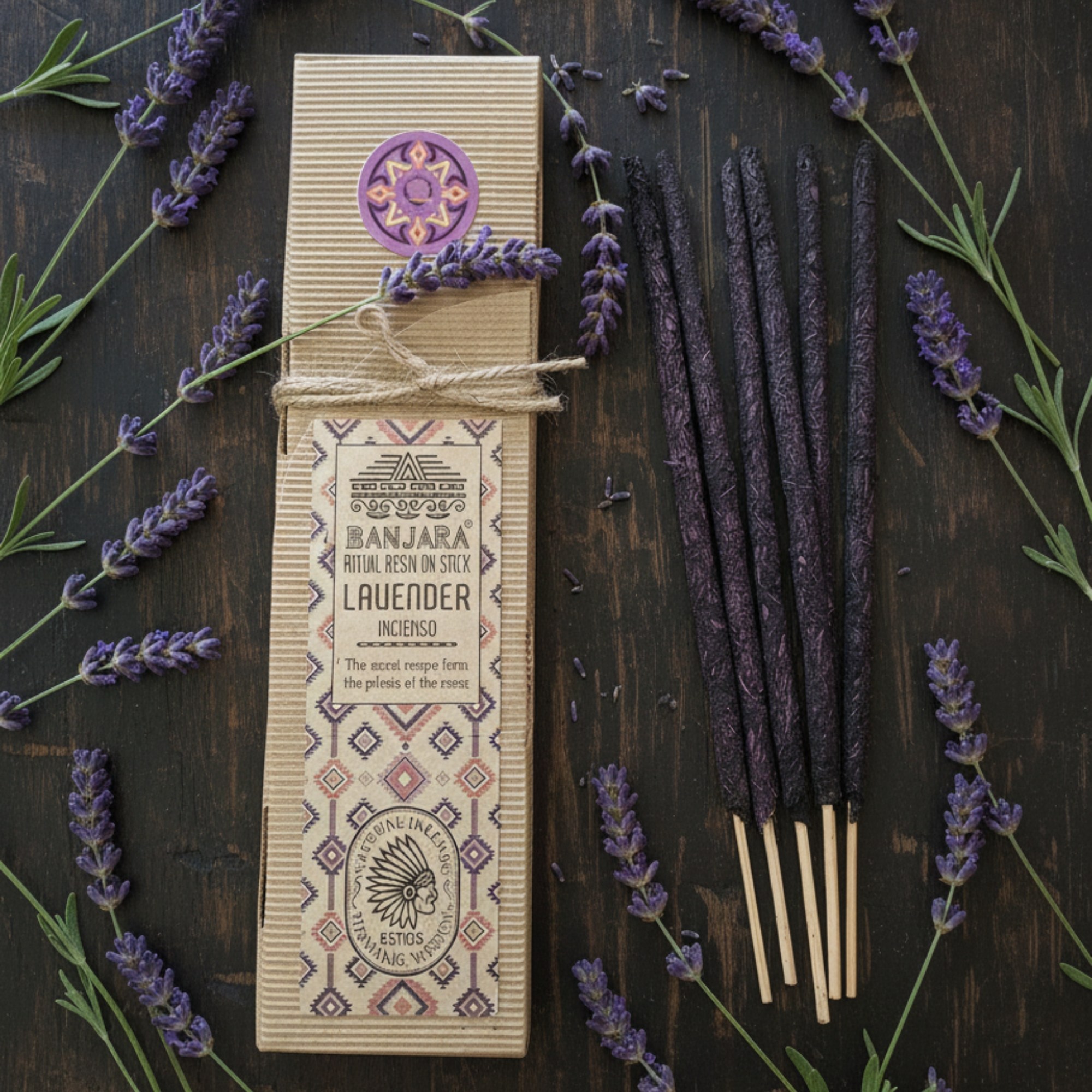 Varillas de resina ritual – Lavanda - Imagen 2