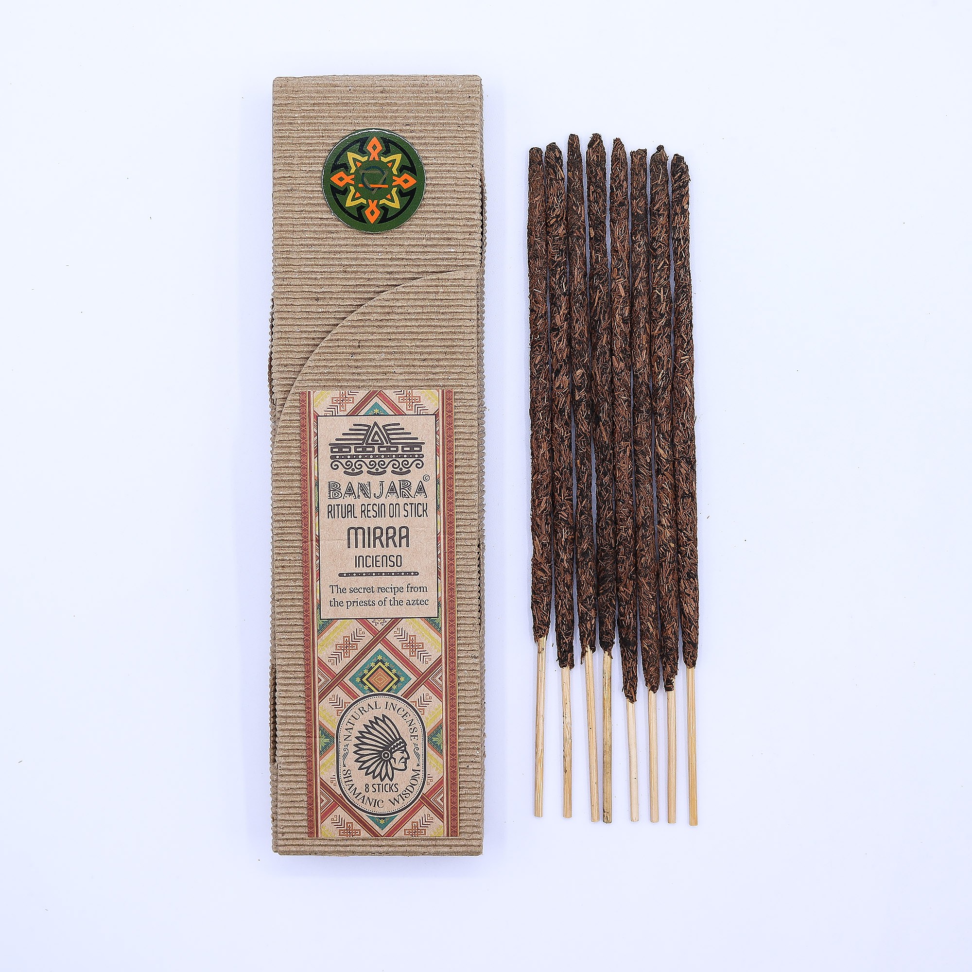 Varillas de resina ritual · Mirra