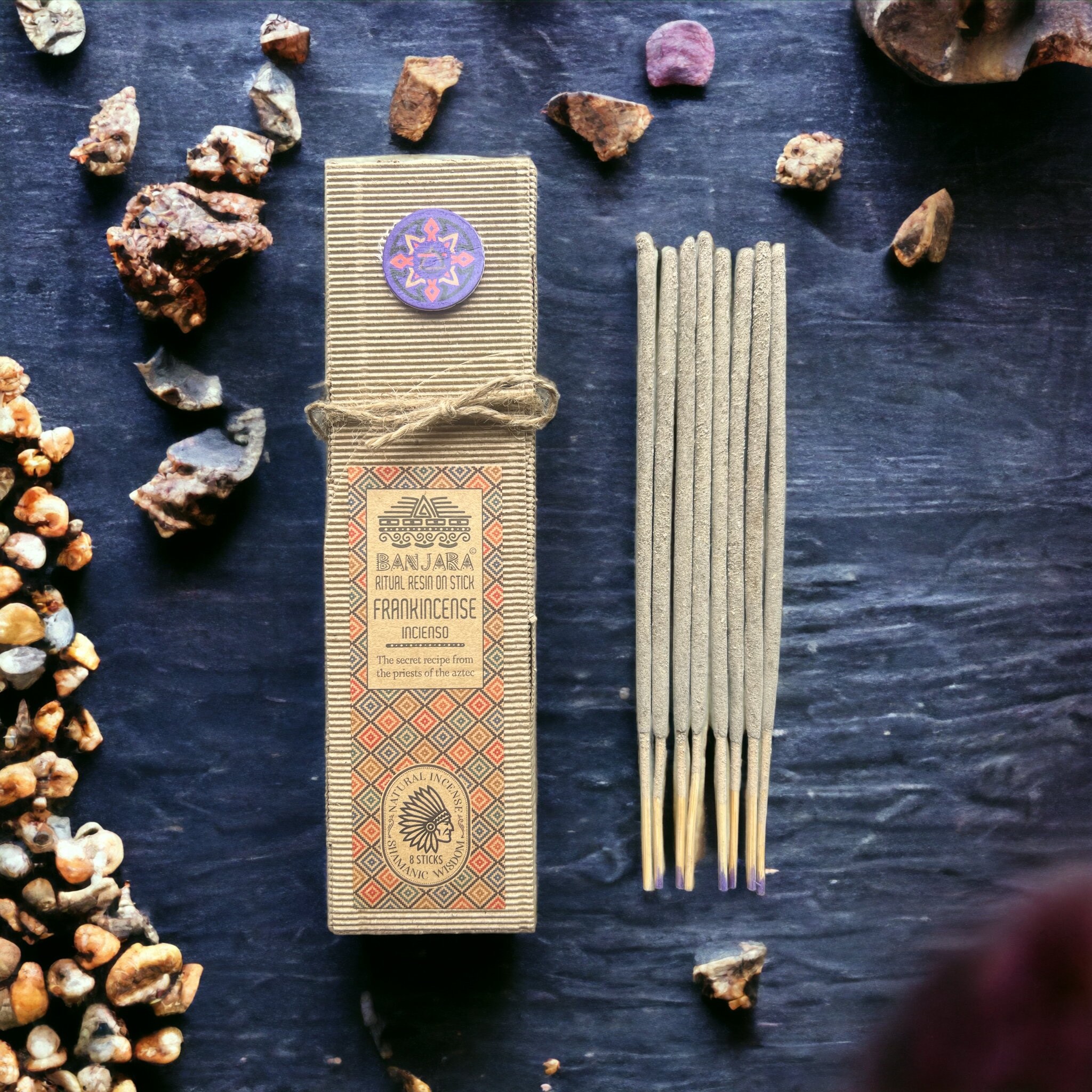 Varillas de resina ritual – Olíbano