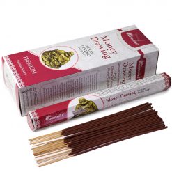 Varitas de incienso Aromatika sin carbón – Atracción del Dinero
