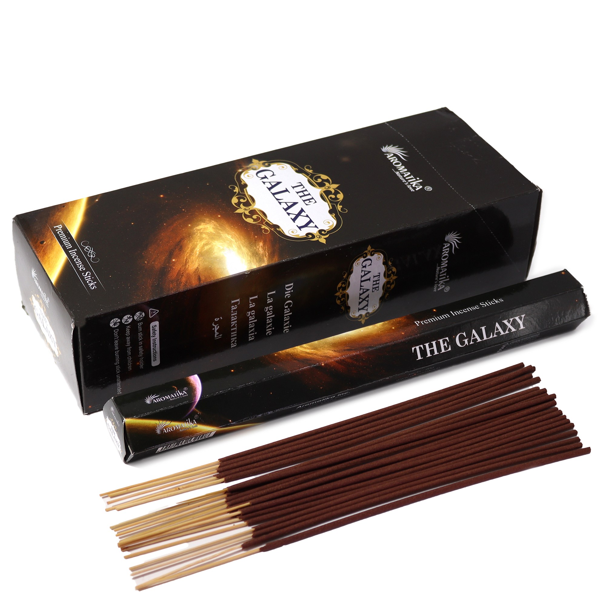 Varitas de incienso Aromatika sin carbón – La Galaxia