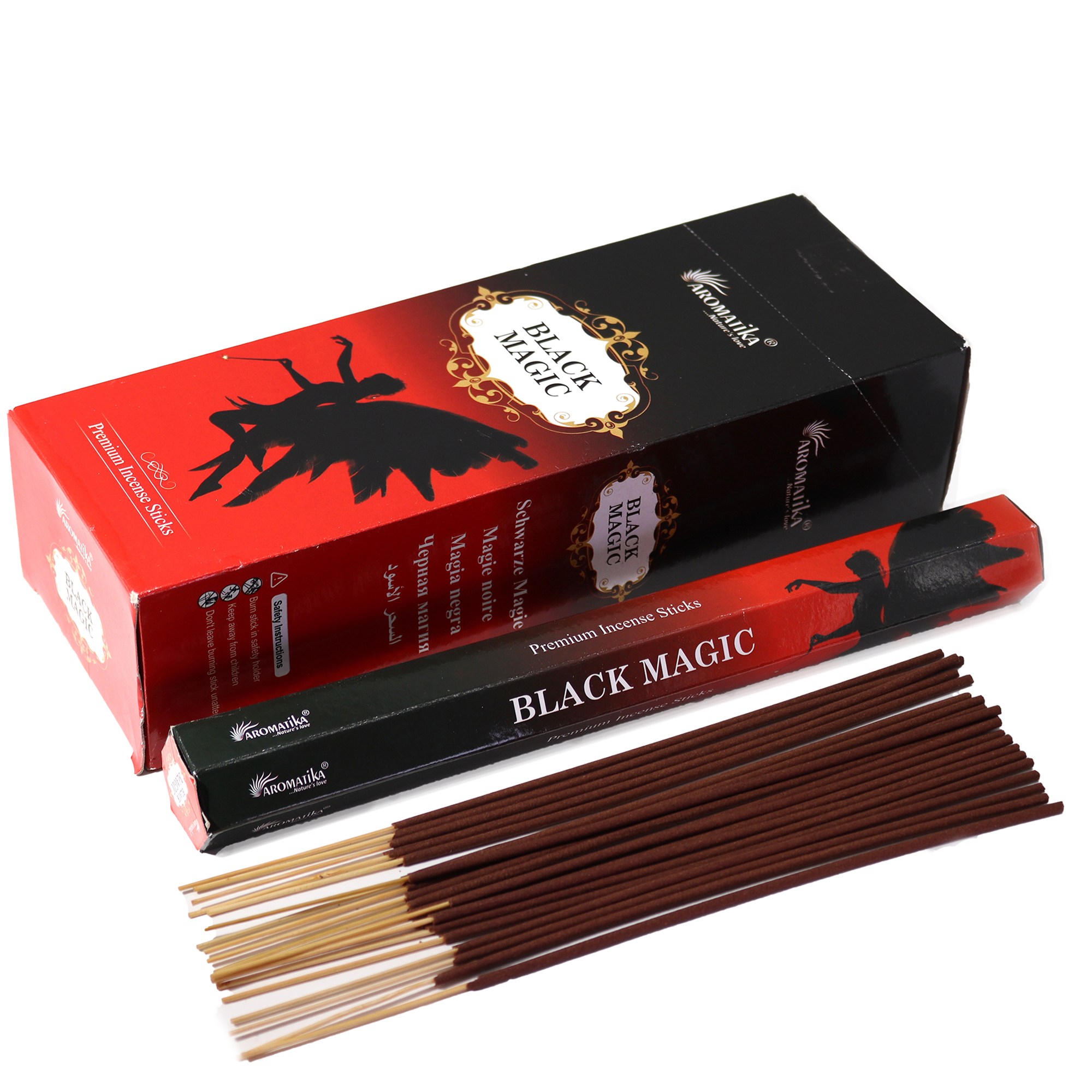 Varitas de incienso Aromatika sin carbón – Magia Negra