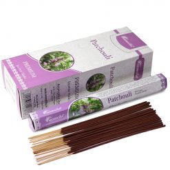 Varitas de incienso Aromatika sin carbón – Pachulí