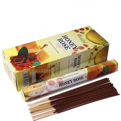 Varitas de incienso Aromatika sin carbón – Rosa Miel