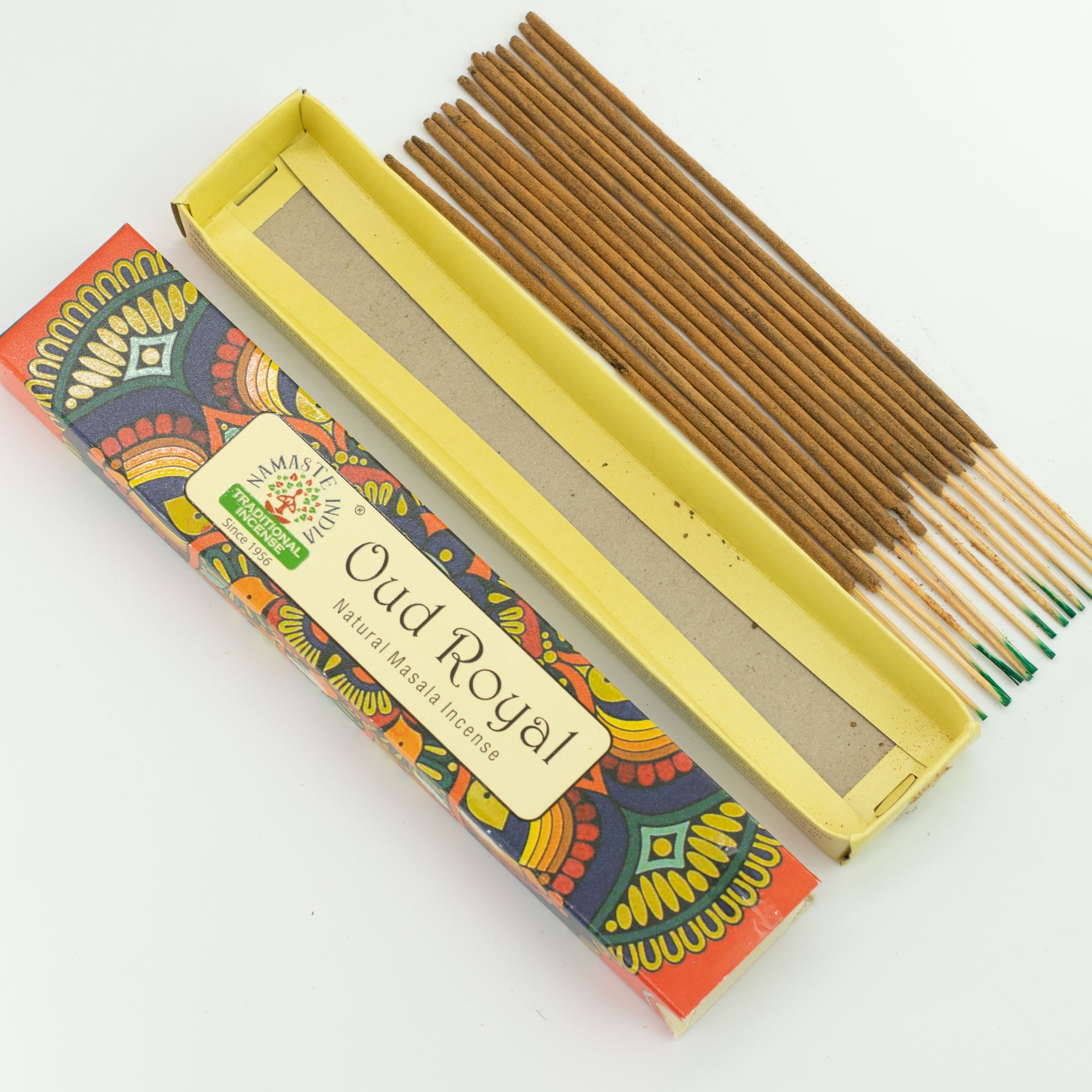 Varitas de incienso Namaste Mandala Masala – Oud Real - Imagen 2