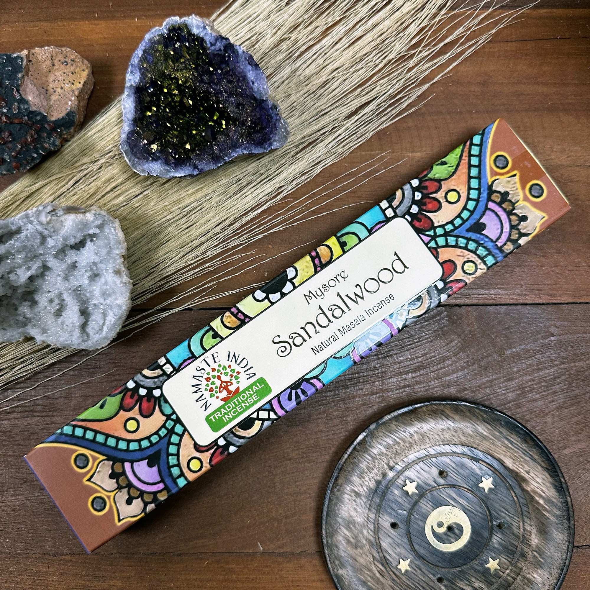 Varitas de incienso Namaste Mandala Masala – Sándalo - Imagen 2
