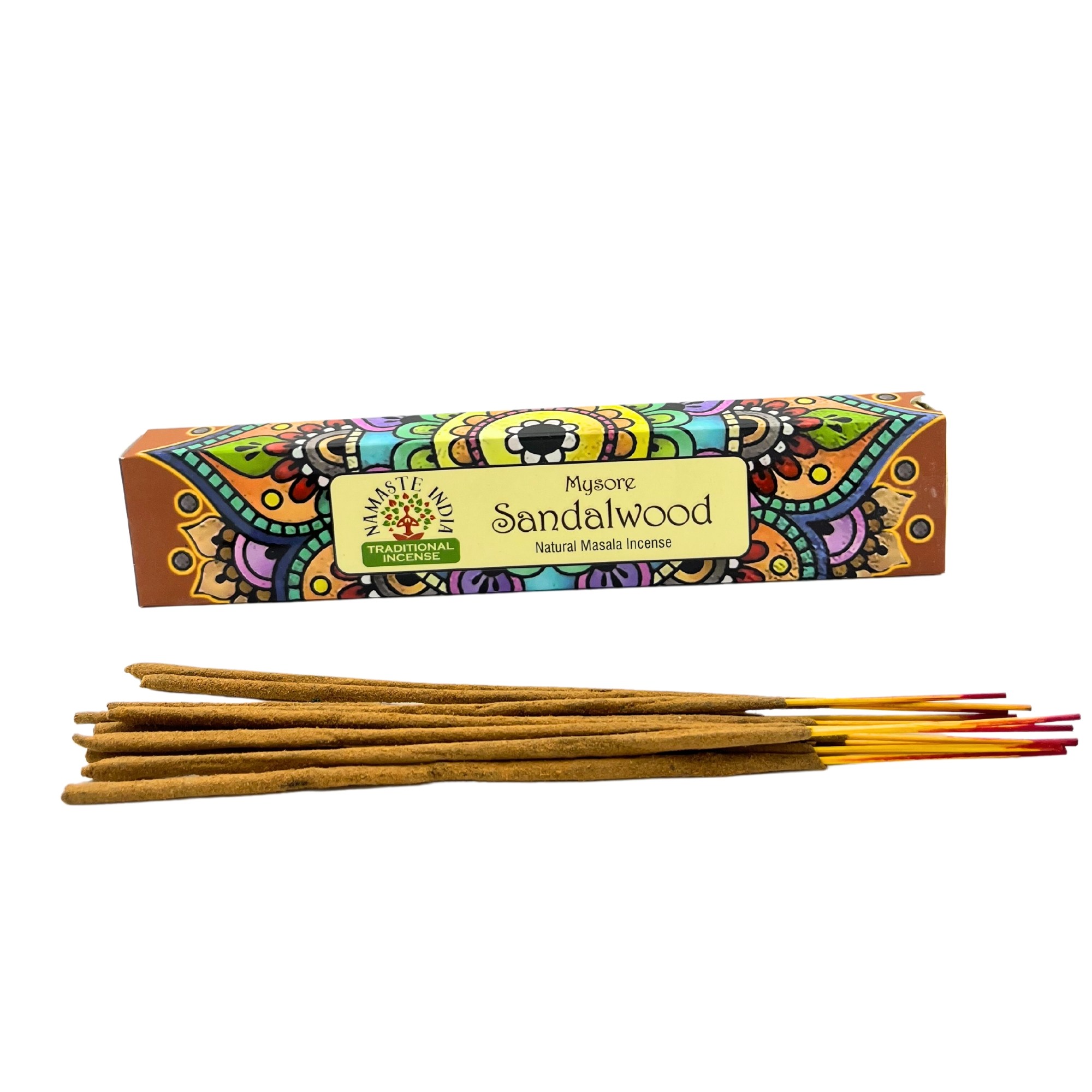Varitas de incienso Namaste Mandala Masala – Sándalo