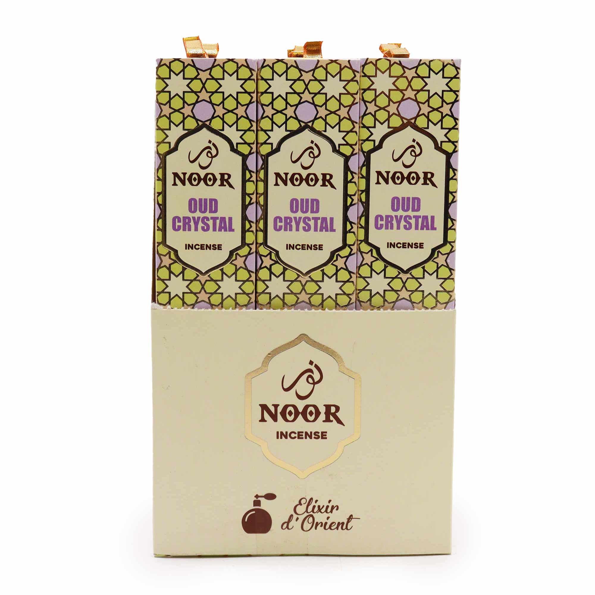 Varitas de incienso Noor Oud – Crystal