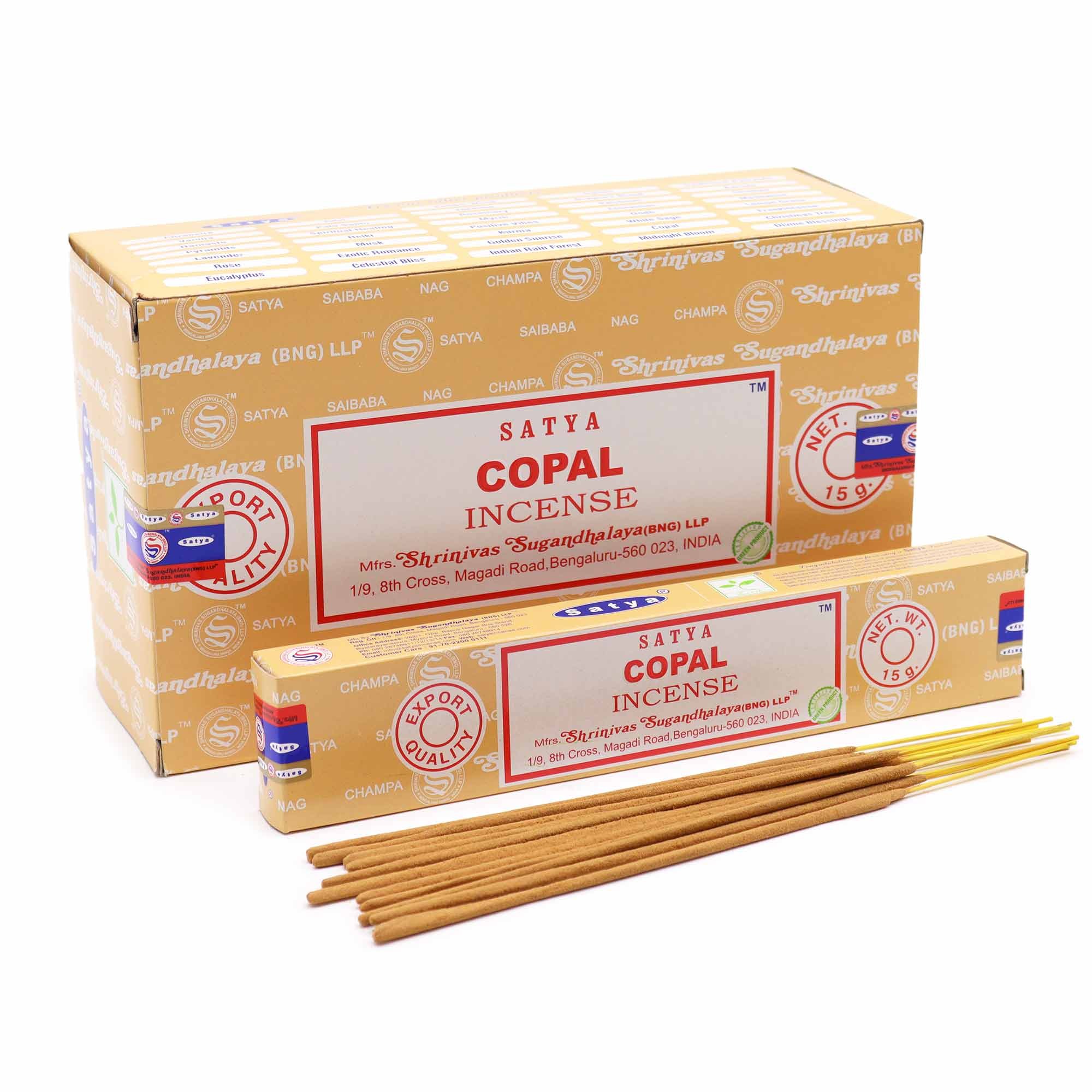 Varitas de incienso Satya – Copal