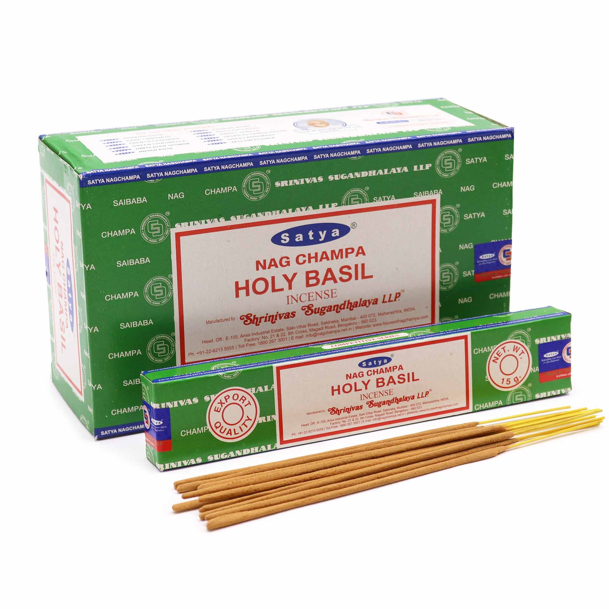 Varitas de incienso Satya – Holy Basil