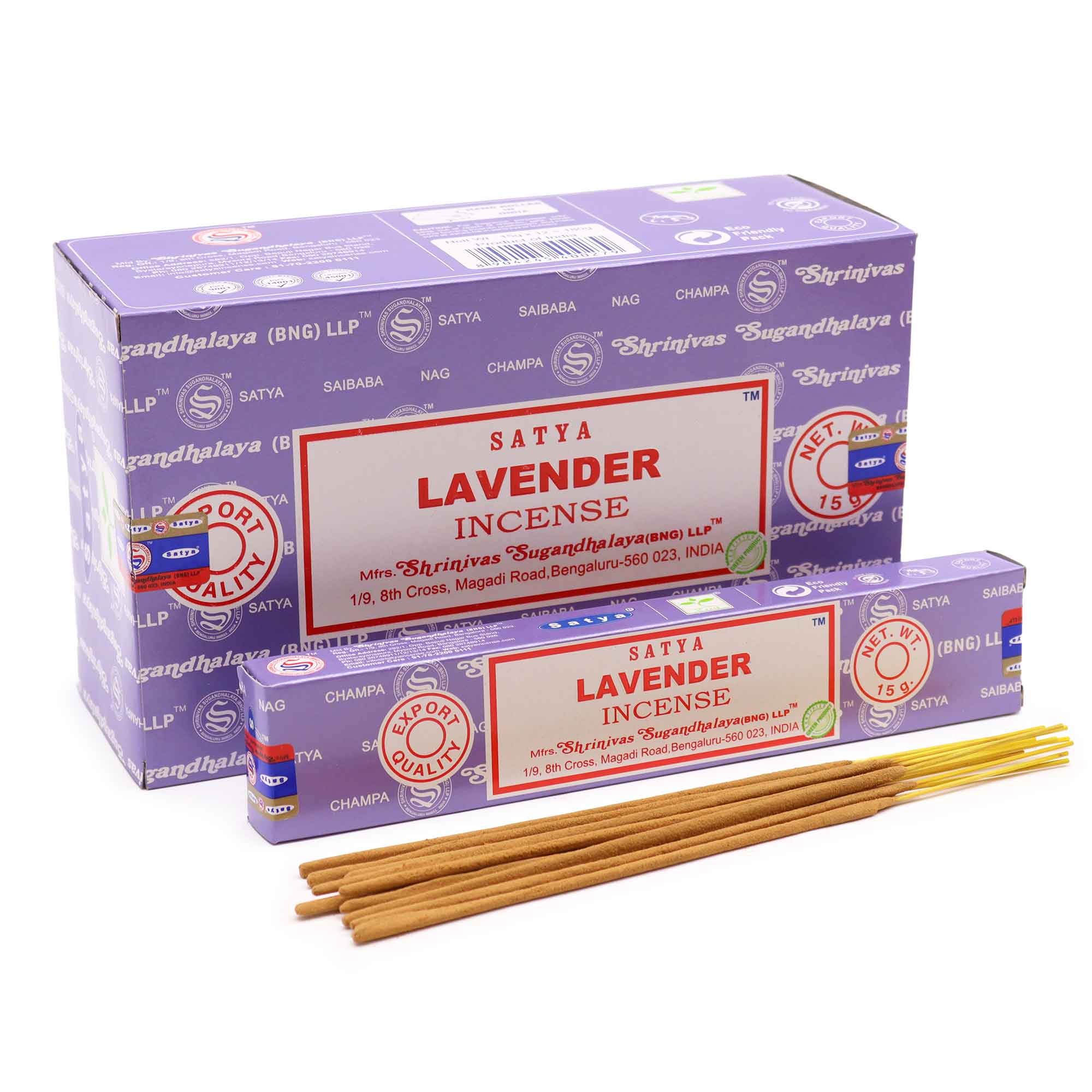 Varitas de incienso Satya – Lavanda