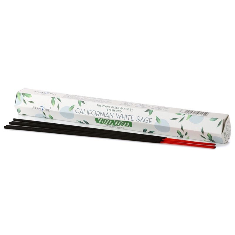 Varitas de incienso Stamford a base de plantas – Salvia Blanca