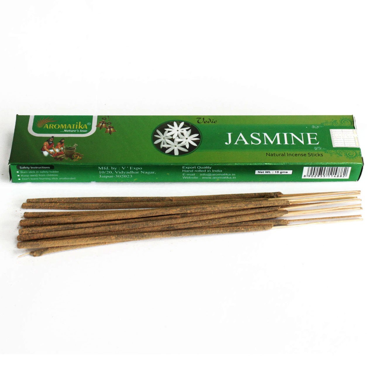 Varitas de incienso Védico – Jazmín