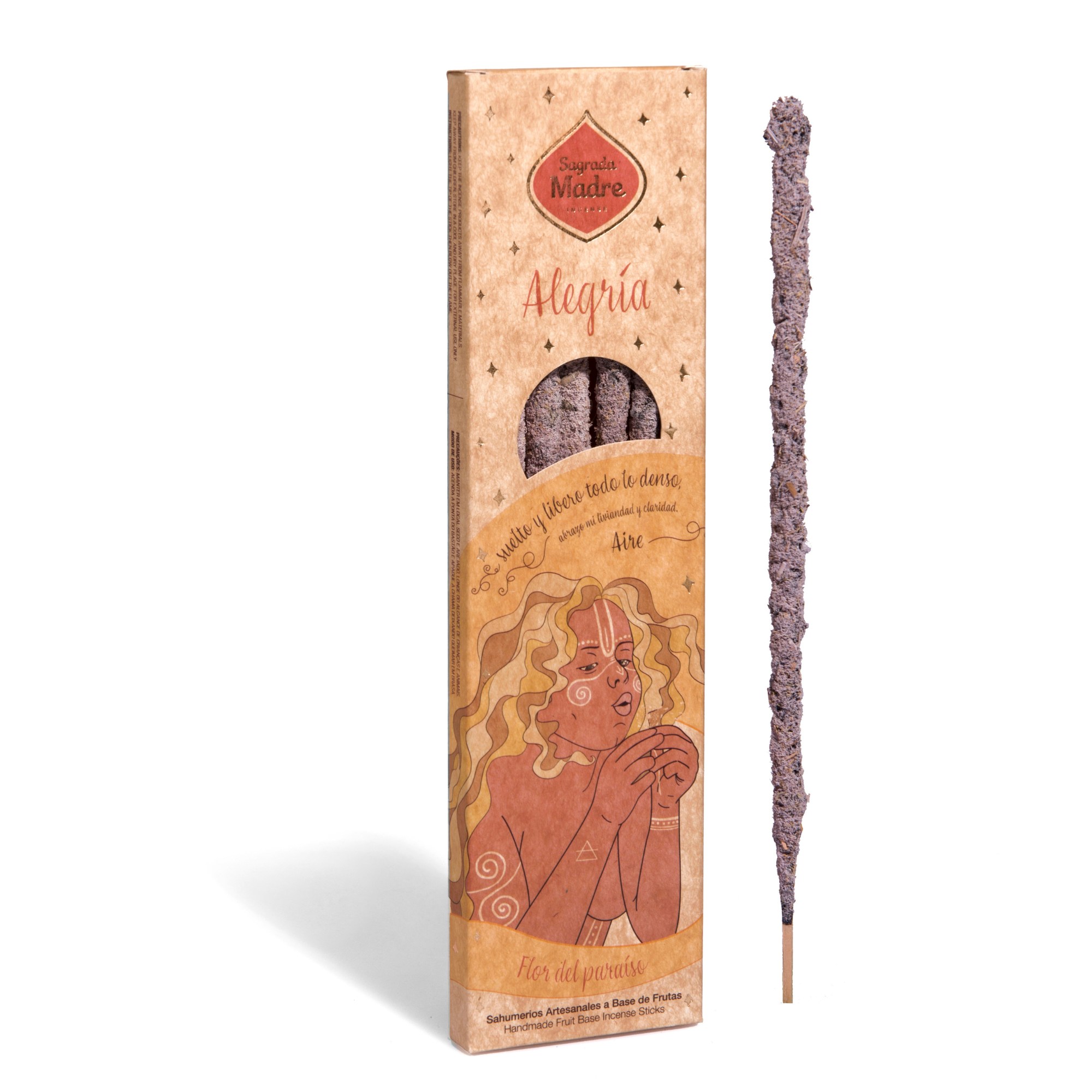Incienso Sagrada Madre 5 Elementos – Aire · Alegría