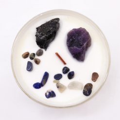 Vela con cristales de los chakras – Chakra del plexo solar - Imagen 3