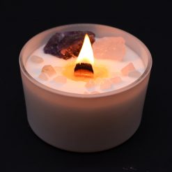 Vela con cristales de los chakras – Chakra del tercer ojo - Imagen 3