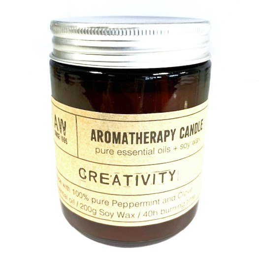 Vela de aromaterapia – Creatividad