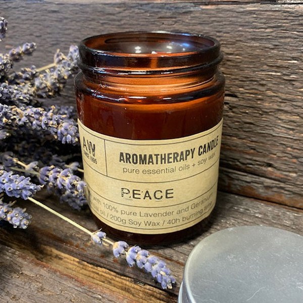 Vela de aromaterapia – Paz - Imagen 2