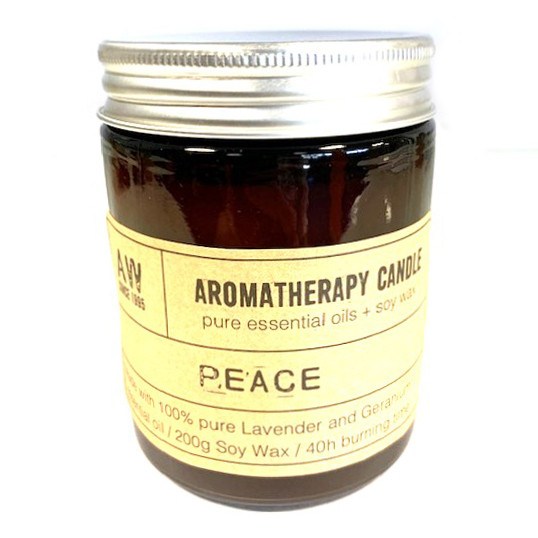 Vela de aromaterapia – Paz