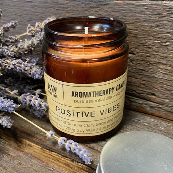 Vela de aromaterapia – Vibraciones positivas - Imagen 2
