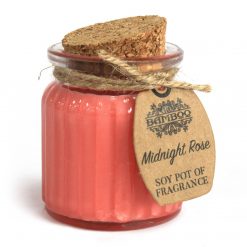Vela de soja en tarro – Rosa