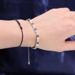 Vela del zodiaco con pulsera de piedras – Cáncer - Imagen 3