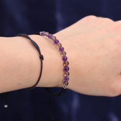 Vela del zodiaco con pulsera de piedras – Capricornio - Imagen 3