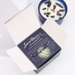 Alternative view of Vela del zodiaco con pulsera de piedras – Sagitario